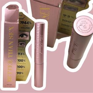 Too Faced Better Than Sex Mascara - 0.27oz. - #1 Selling Mascara In America!